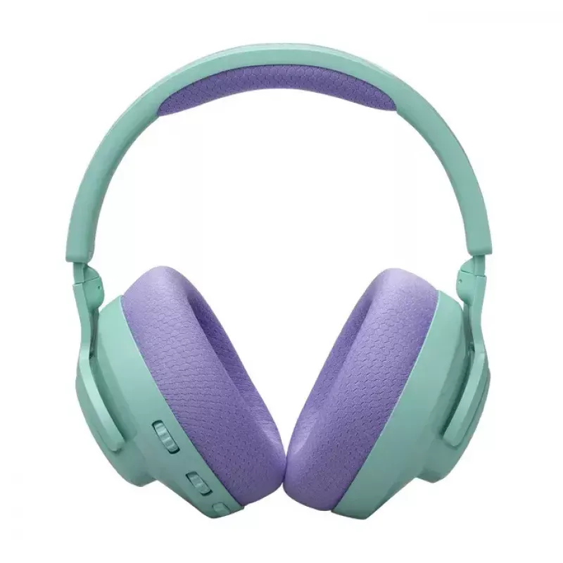 JBL Live QUANTUM 360 ausinės belaidės žaidimams, lankelis, USB Type-C, Bluetooth, žalsvai mėlyna