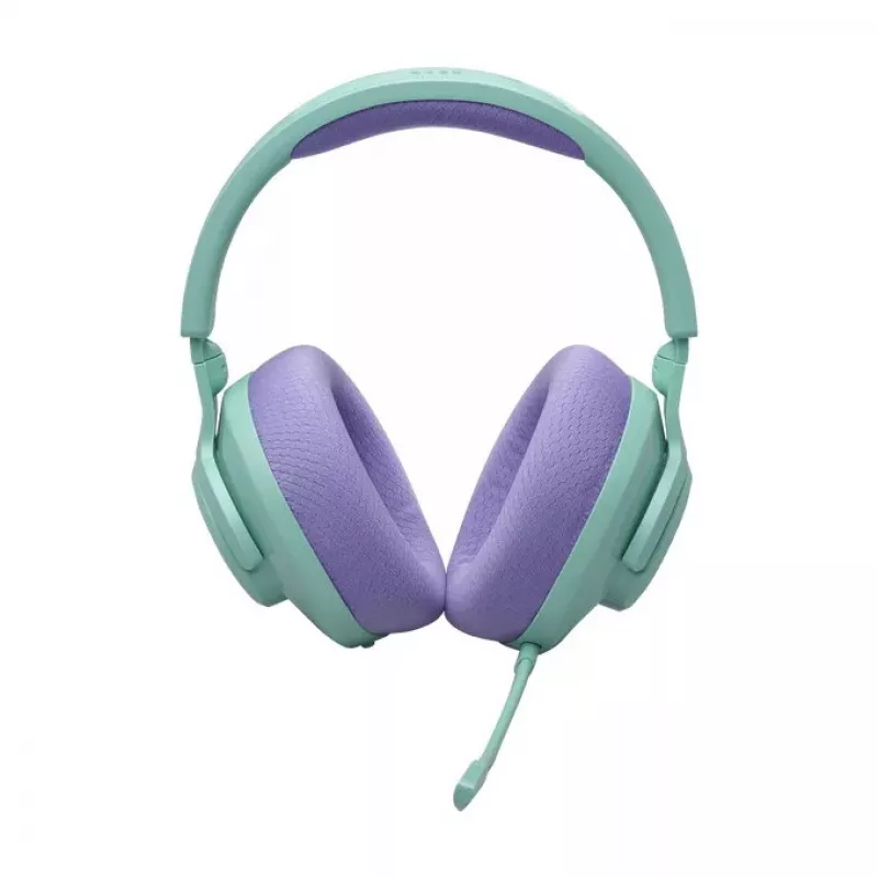 JBL Live QUANTUM 360 ausinės belaidės žaidimams, lankelis, USB Type-C, Bluetooth, žalsvai mėlyna