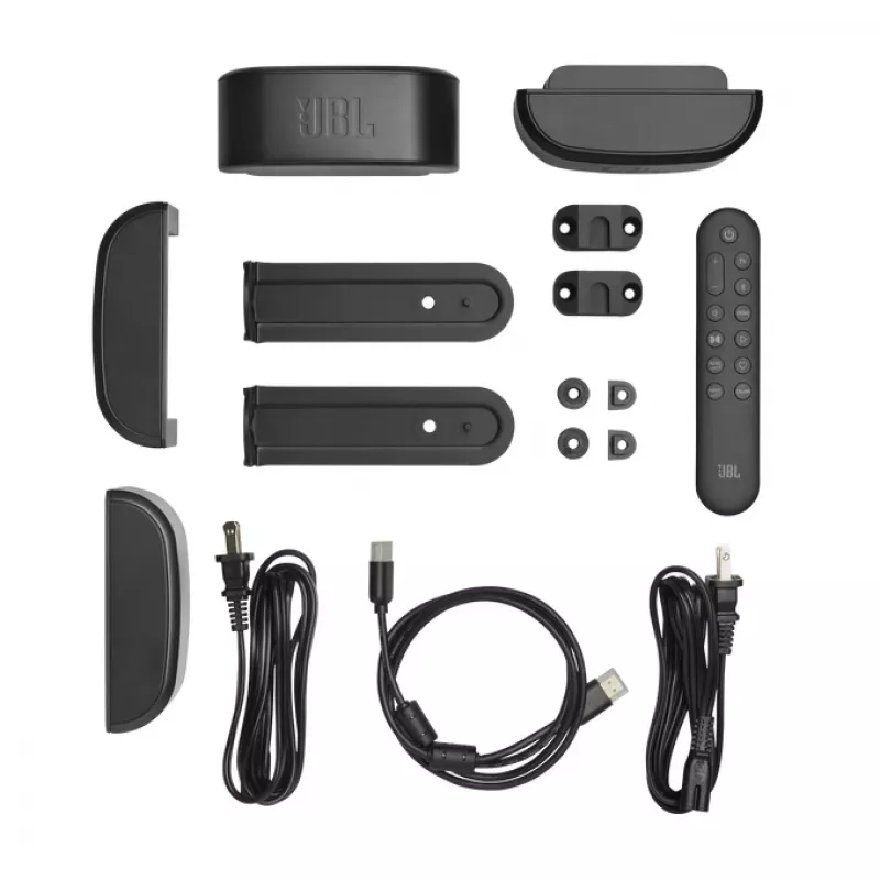 Garso juosta JBL Bar 1000MK2 juoda — 7.1.4 kanalai, 960 W, Dolby Atmos/DTS:X, belaidis + laidinis