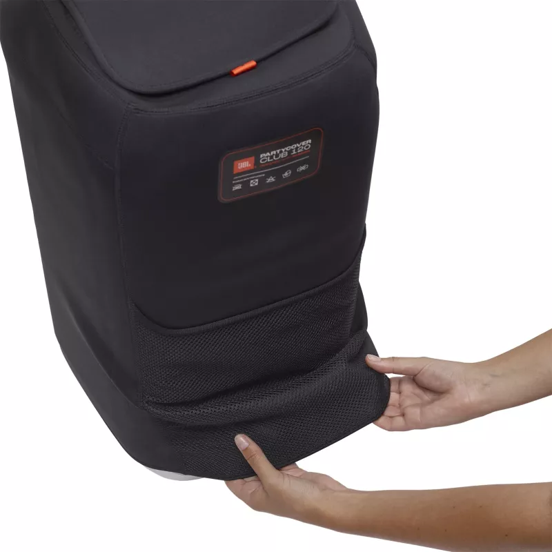 Dėklas JBL JBLPBCOV-120 nešiojamai kolonėlei, juodas