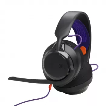 JBL Quantum 250 ausinės su laidu, galvos lankeliu, žaidimams, juodos