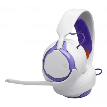 JBL Quantum 250 ausinės su laidu, žaidimams, violetinė, balta