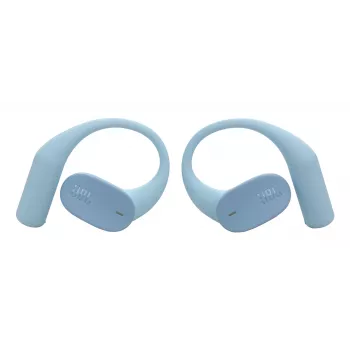JBL Sense Lite belaidės ausinės su ausų kabliukais, muzika, Bluetooth, mėlyna