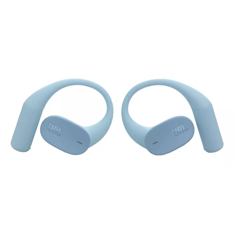JBL Sense Lite belaidės ausinės su ausų kabliukais, muzika, Bluetooth, mėlyna