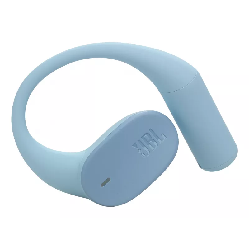 JBL Sense Lite belaidės ausinės su ausų kabliukais, muzika, Bluetooth, mėlyna