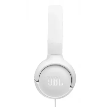 JBL Tune 520C USB-C laidinės ausinės, ausinės su lankeliu, skambučiams/muzikai, USB Type-C, baltos