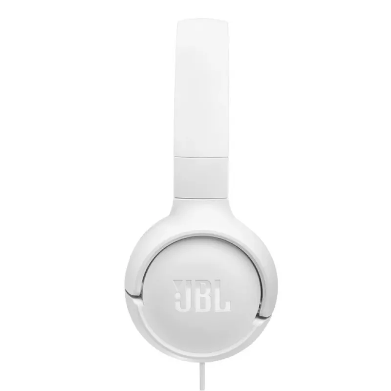 JBL Tune 520C USB-C laidinės ausinės, ausinės su lankeliu, skambučiams/muzikai, USB Type-C, baltos