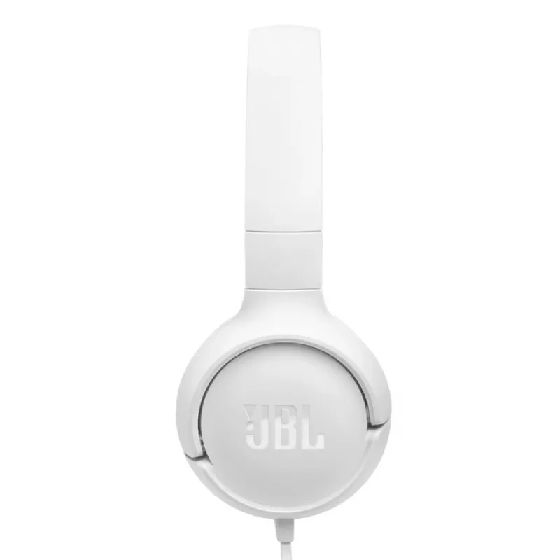 JBL Tune 520C USB-C laidinės ausinės, ausinės su lankeliu, skambučiams/muzikai, USB Type-C, baltos