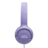 Ausinės JBL Tune 520C USB-C laidinės ant ausų, pokalbiams/muzikai, USB Type-C, alyvinė
