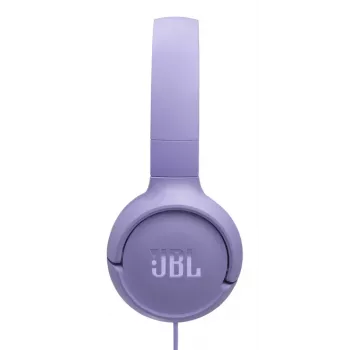 Ausinės JBL Tune 520C USB-C laidinės ant ausų, pokalbiams/muzikai, USB Type-C, alyvinė