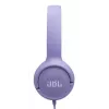 Ausinės JBL Tune 520C USB-C laidinės ant ausų, pokalbiams/muzikai, USB Type-C, alyvinė