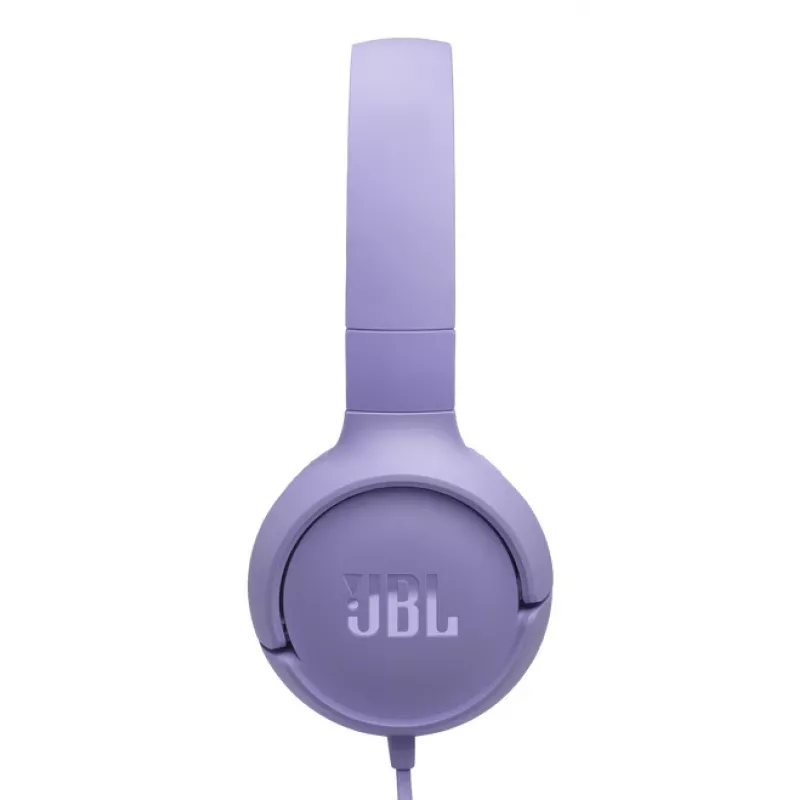 Ausinės JBL Tune 520C USB-C laidinės ant ausų, pokalbiams/muzikai, USB Type-C, alyvinė