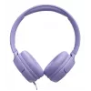 Ausinės JBL Tune 520C USB-C laidinės ant ausų, pokalbiams/muzikai, USB Type-C, alyvinė
