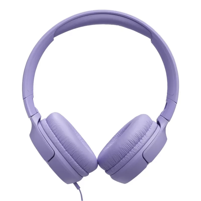Ausinės JBL Tune 520C USB-C laidinės ant ausų, pokalbiams/muzikai, USB Type-C, alyvinė
