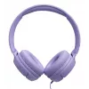 Ausinės JBL Tune 520C USB-C laidinės ant ausų, pokalbiams/muzikai, USB Type-C, alyvinė