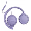 Ausinės JBL Tune 520C USB-C laidinės ant ausų, pokalbiams/muzikai, USB Type-C, alyvinė