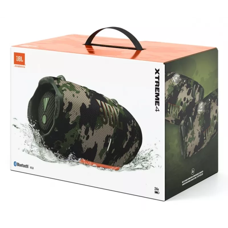 JBL Xtreme 4 nešiojamas stereo garsiakalbis kamufliažinis 100 W