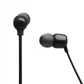 JBL Tune 135BT belaidžiai į ausį įdedami ausinės su mikrofonu, juodos spalvos