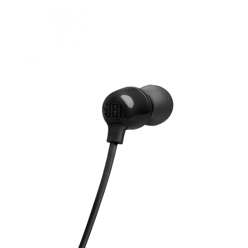 JBL Tune 135BT belaidžiai į ausį įdedami ausinės su mikrofonu, juodos spalvos