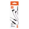 JBL Tune 135BT belaidžiai į ausį įdedami ausinės su mikrofonu, juodos spalvos