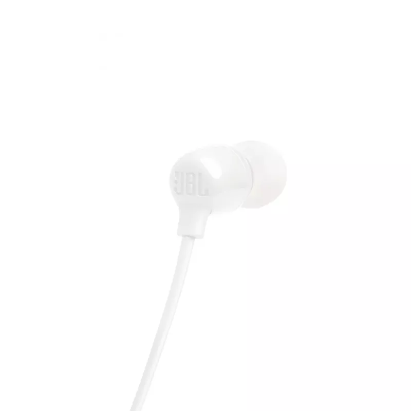 JBL Tune 135BT belaidė ausinė ausinė skambučiams ir muzikai Bluetooth balta