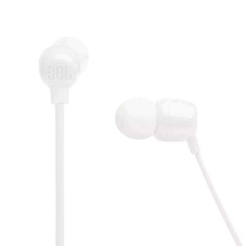 JBL Tune 135BT belaidė ausinė ausinė skambučiams ir muzikai Bluetooth balta