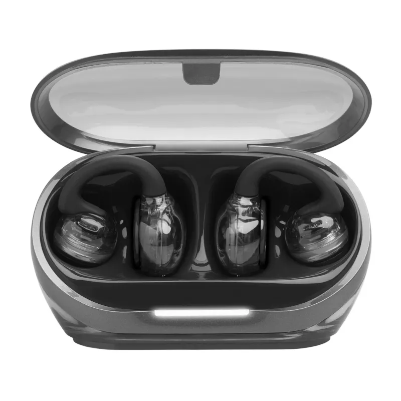 Ausinės JBL Soundgear Clips, belaidės TWS, kabinamos, juodos