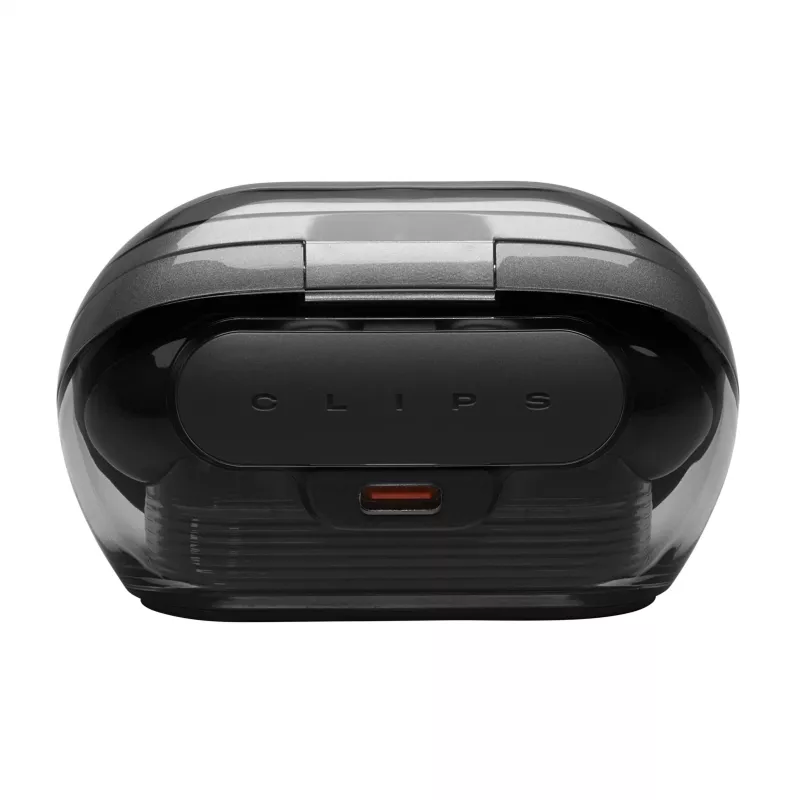 Ausinės JBL Soundgear Clips, belaidės TWS, kabinamos, juodos