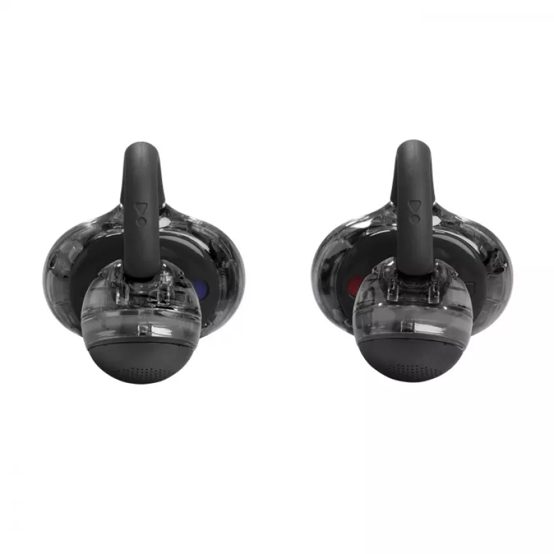 Ausinės JBL Soundgear Clips, belaidės TWS, kabinamos, juodos