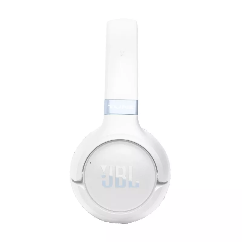 JBL Tune 680NC belaidės ausinės, ausinė juosta, laidinės/belaidės, skambučiams/muzikai, USB Type-C, Bluetooth, balta