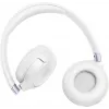 JBL Tune 680NC belaidės ausinės, ausinė juosta, laidinės/belaidės, skambučiams/muzikai, USB Type-C, Bluetooth, balta