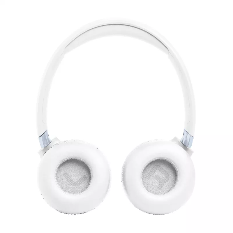 JBL Tune 680NC belaidės ausinės, ausinė juosta, laidinės/belaidės, skambučiams/muzikai, USB Type-C, Bluetooth, balta