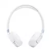 JBL Tune 680NC belaidės ausinės, ausinė juosta, laidinės/belaidės, skambučiams/muzikai, USB Type-C, Bluetooth, balta