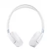 JBL Tune 680NC belaidės ausinės, ausinė juosta, laidinės/belaidės, skambučiams/muzikai, USB Type-C, Bluetooth, balta