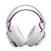 JBL Quantum 950 belaidės ausinės žaidimams, USB Type-C, Bluetooth, įkrovimo stovas, oranžinė, sidabrinė, balta