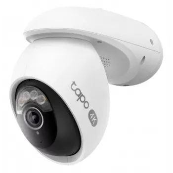 IP stebėjimo kamera TP-Link Tapo C560WS — 8MP 3840×2160, Wi‑Fi 5, Ethernet, IP66, MicroSD iki 512 GB, 18x skaitmeninis priartinimas