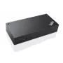 Lenovo 40A90090IT dokavimo stotelė / prievadų plėtiklis, laidinis USB 3.2 Gen 1 (3.1 Gen 1) Type-C, juoda