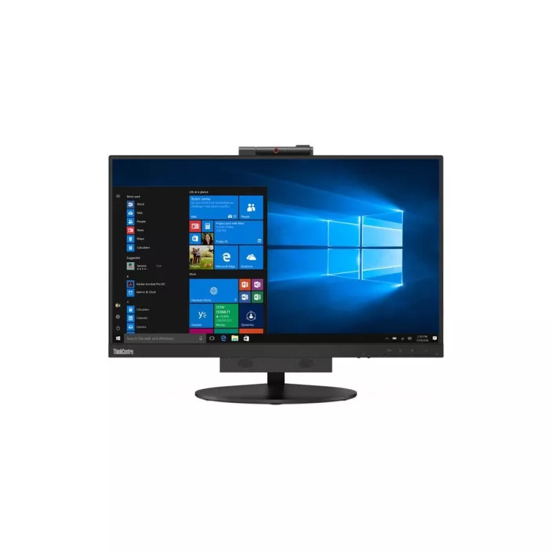 Lenovo 10QYPAT1UK monitor 60.5 cm (23.8 colio) 1920 x 1080 pikselių Full HD LED juodas