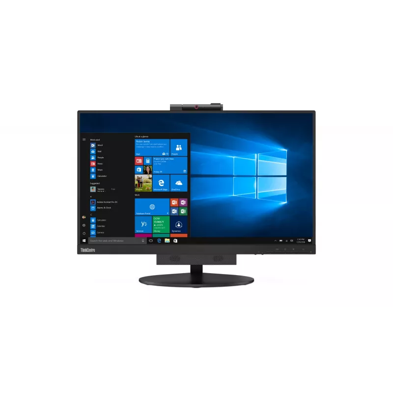Lenovo 10QYPAT1UK monitor 60.5 cm (23.8 colio) 1920 x 1080 pikselių Full HD LED juodas