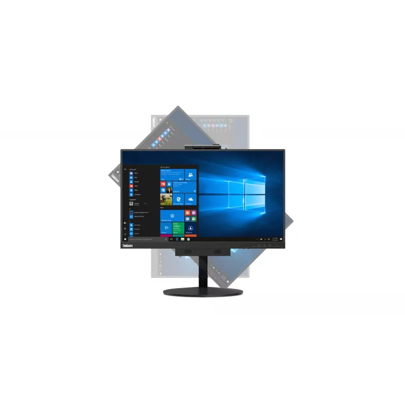 Lenovo 10QYPAT1UK monitor 60.5 cm (23.8 colio) 1920 x 1080 pikselių Full HD LED juodas