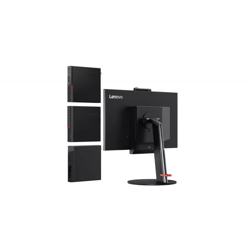 Lenovo 10QYPAT1UK monitor 60.5 cm (23.8 colio) 1920 x 1080 pikselių Full HD LED juodas