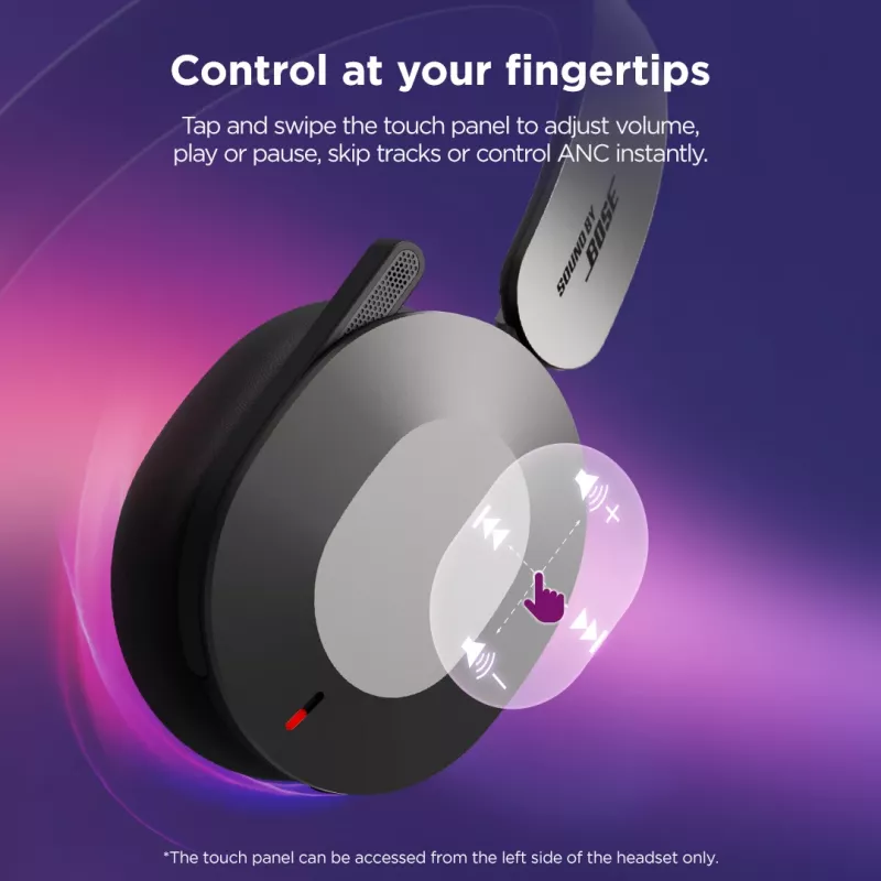 Lenovo 4XD1T60925 belaidės ausinės ant galvos lankeliu biurui ir skambučių centrams USB Type-C Bluetooth pilkos