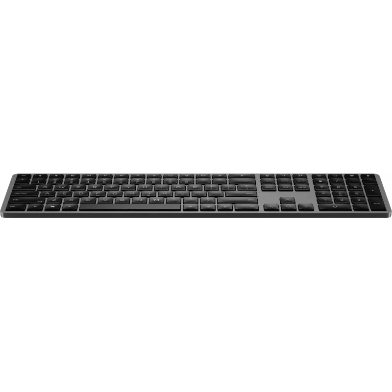 HP 975 belaidė klaviatūra dviejų režimų, pilno dydžio, RF belaidė + Bluetooth, juoda