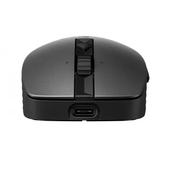 HP 715 belaidė daugelio įrenginių pelė, ambidekstrinė, RF belaidis + Bluetooth, 3000 DPI, juoda