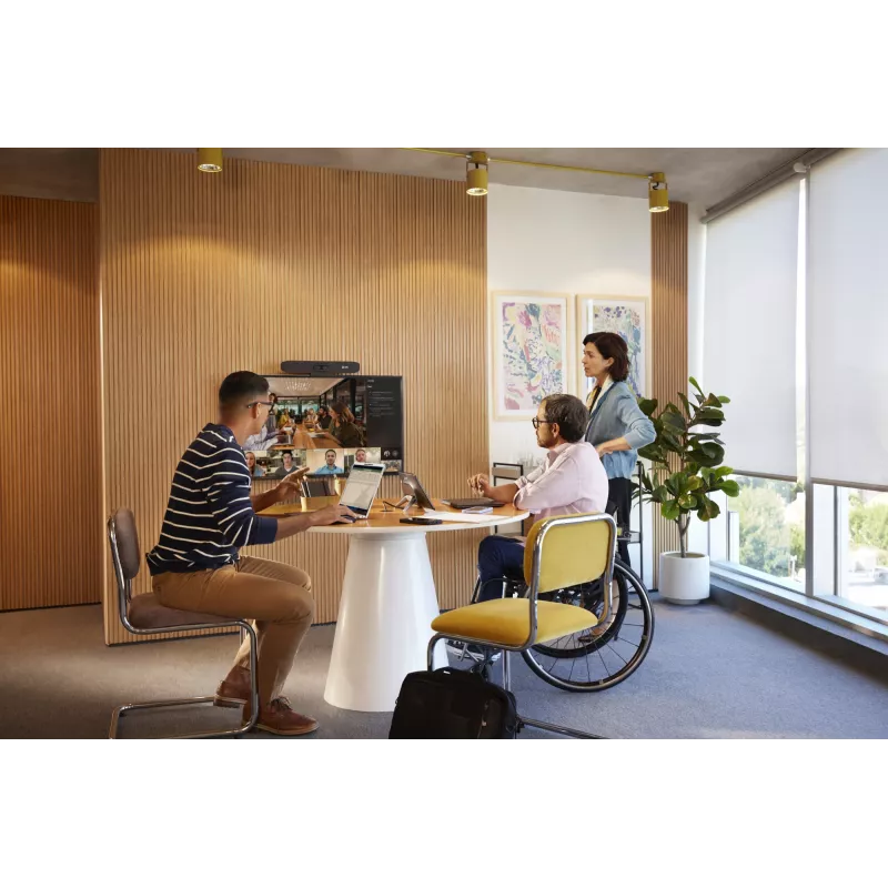 HP 715 belaidė daugelio įrenginių pelė, ambidekstrinė, RF belaidis + Bluetooth, 3000 DPI, juoda