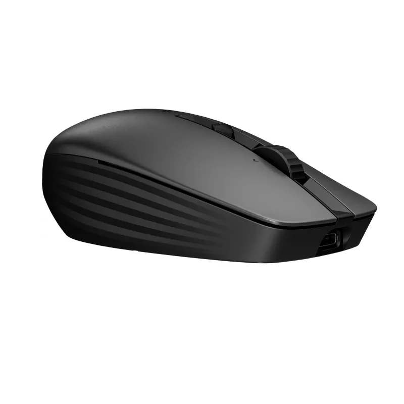 HP 715 belaidė daugelio įrenginių pelė, ambidekstrinė, RF belaidis + Bluetooth, 3000 DPI, juoda