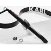 Rowenta X KARL LAGERFELD CF321L Garbanojimo žnyplės Warm Black, Red 47 W 1.8 m