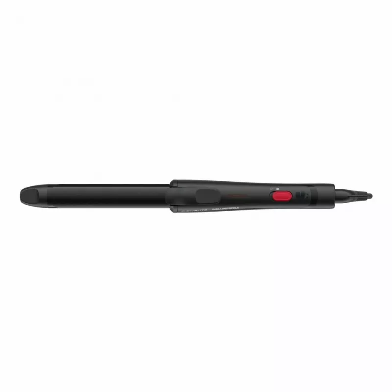 Rowenta X KARL LAGERFELD CF321L Garbanojimo žnyplės Warm Black, Red 47 W 1.8 m