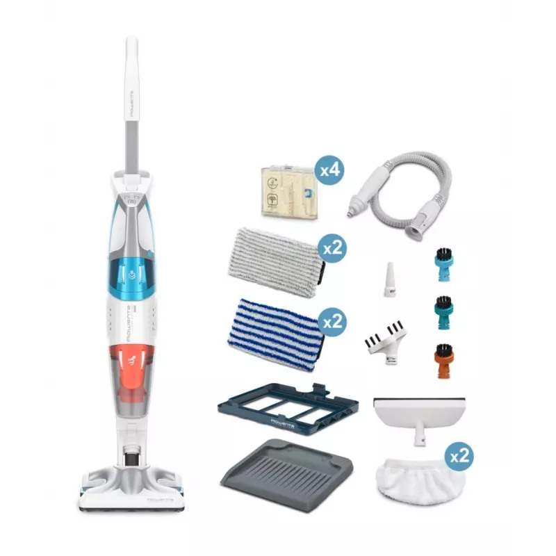 Rowenta Clean & Steam Multi RY8544 lazdinis dulkių siurblys su garo funkcija