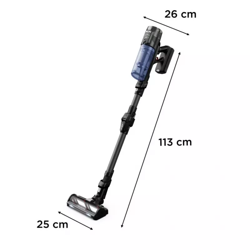 Šlapias ir sausas siurblys ROWENTA X-FORCE FLEX 12.60 NEO RH9LC1 – belaidis lazdinis, šlapias/sausas valymas